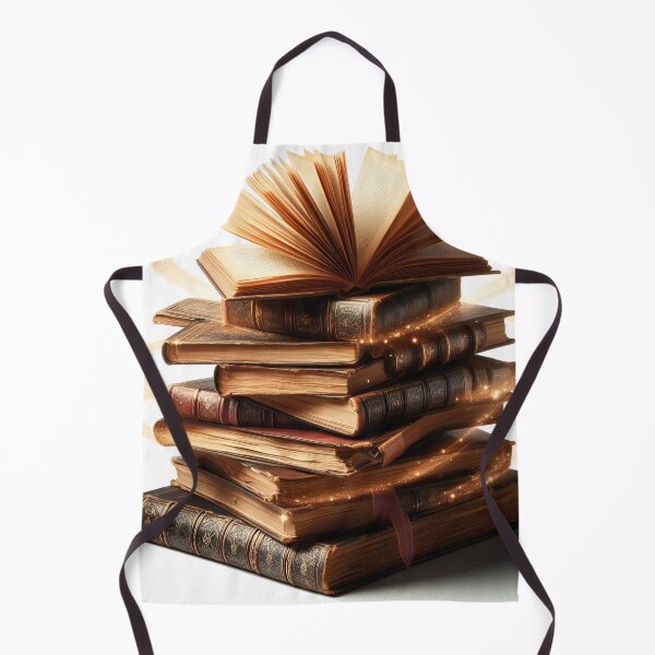 Item preview, Antique Pages: A Stacked Collection of Old Books designed and sold by daruneenok.