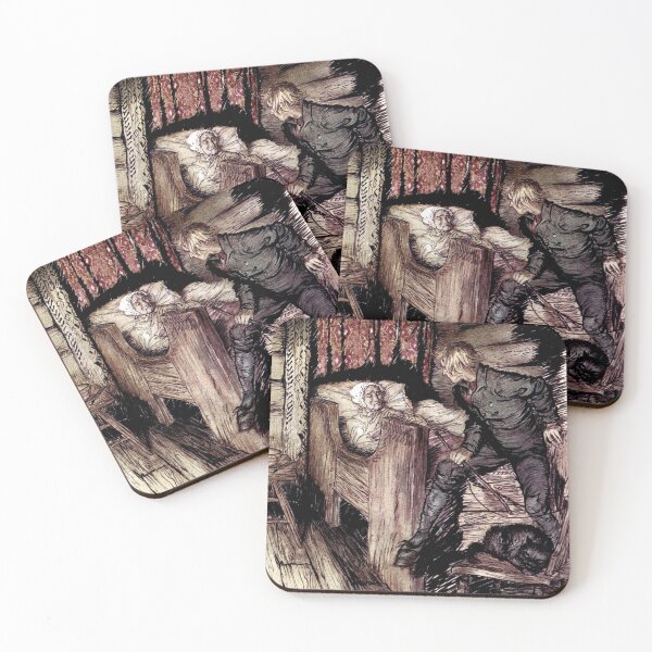 Item preview, The Death of Aase - Arthur Rackham designed and sold by forgottenbeauty.
