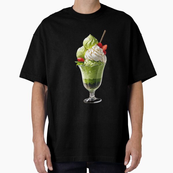 Item preview, Matcha Ice-cream Sundae 1 designed and sold by PeachieKStudio.
