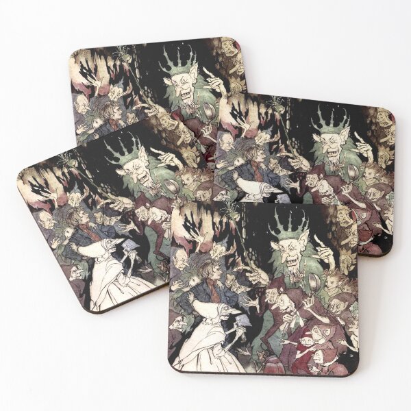 Item preview, Peer and the Troll King - Peer Gynt - Arthur Rackham designed and sold by forgottenbeauty.