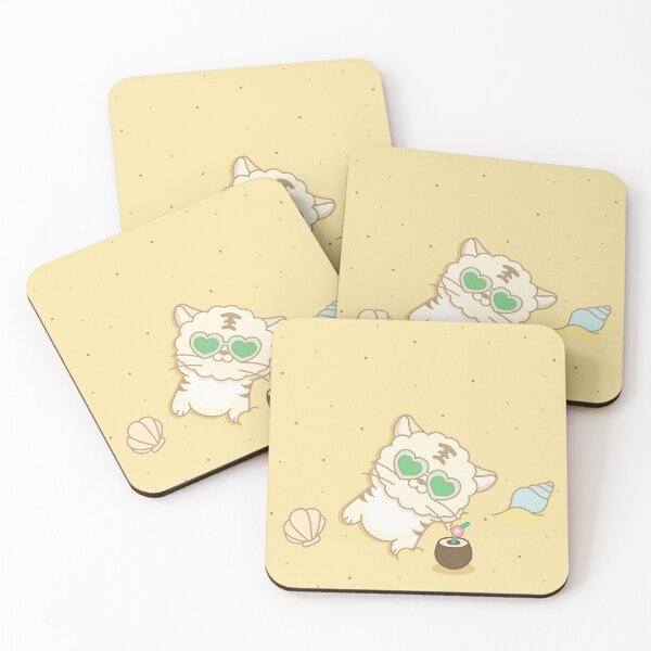 Item preview, Cute cat lying on the sand designed and sold by Planb StudioDesign.