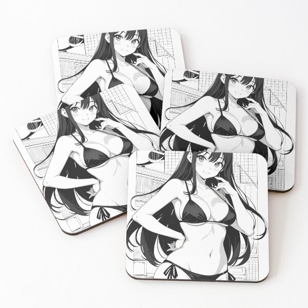 Item preview, Manga Girl in Bikini: Elegance and Confidence designed and sold by OCats.