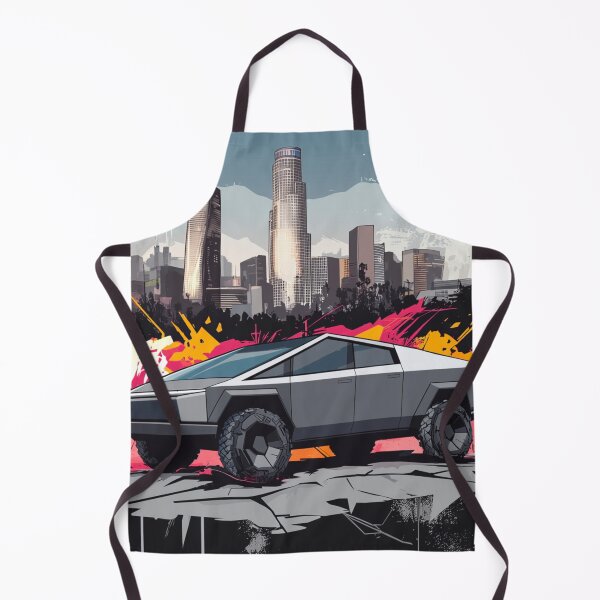 Item preview, Tesla Cybertruck Cyber Truck SUV Poster Art designed and sold by StreetRydz.