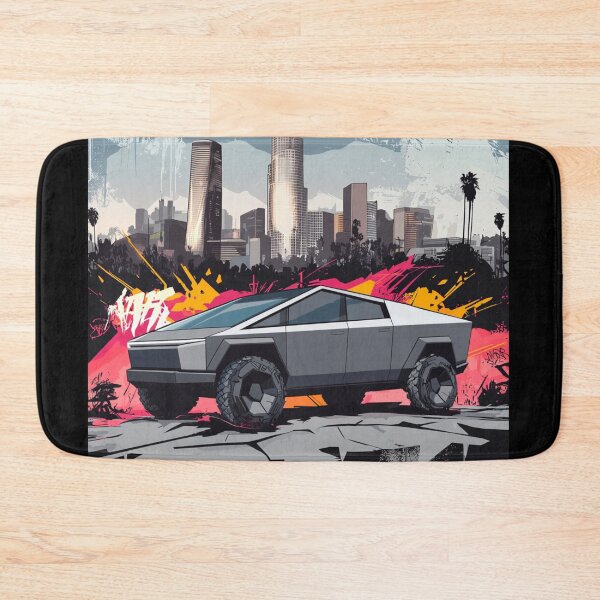 Item preview, Tesla Cybertruck Cyber Truck SUV Poster Art designed and sold by StreetRydz.