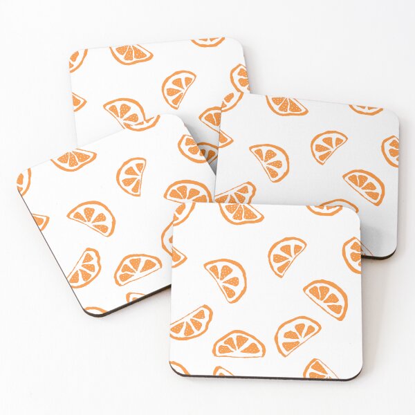 Item preview, Orange Citrus Stamp Pattern (version 1/2 - large) designed and sold by Jessiwins19.