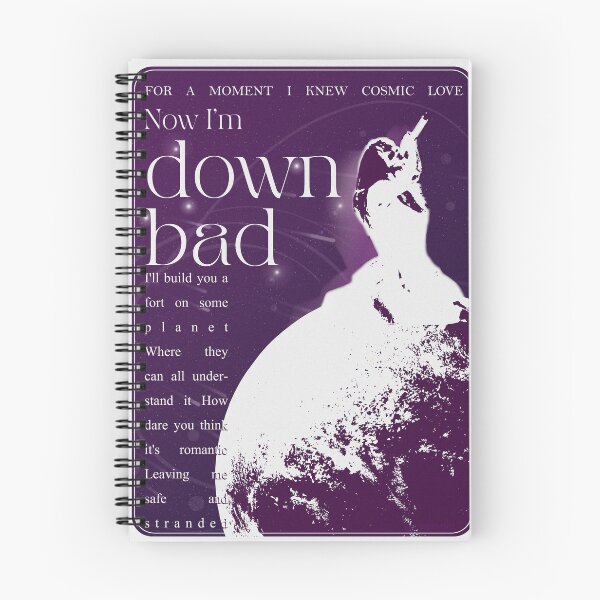 Item preview, Taylor Swift, "Down Bad" Poster designed and sold by DaisyilleArt.