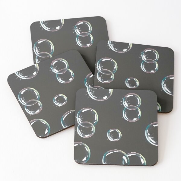 Item preview, Acrylic painted Bubbles Rising designed and sold by Amos-artdesigns.