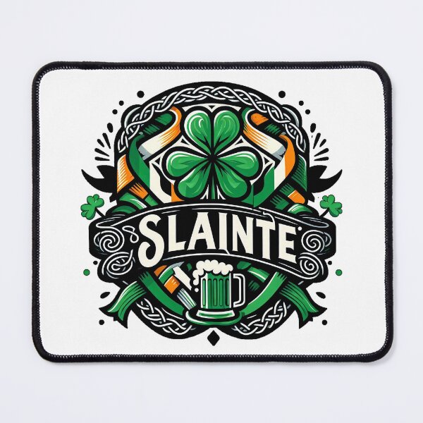 Item preview, SLAINTE Cheers Irish Heritage St. Patrick's Day designed and sold by HolidayT-Shirts.