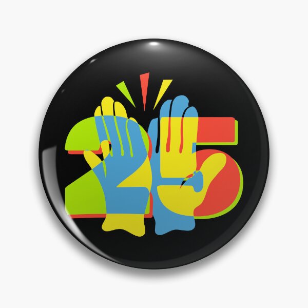 Item preview, High Five 25th Birthday Celebration designed and sold by ArtNoveltee.