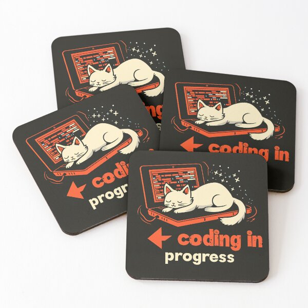 Item preview, Coding cat designed and sold by Nufauna.