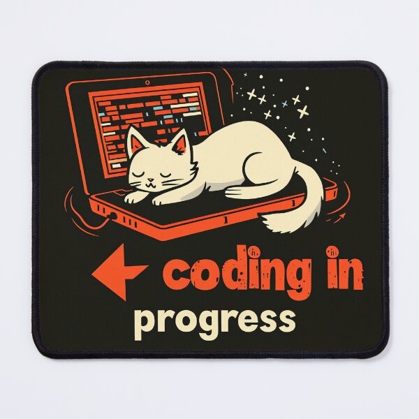 Item preview, Coding cat designed and sold by Nufauna.