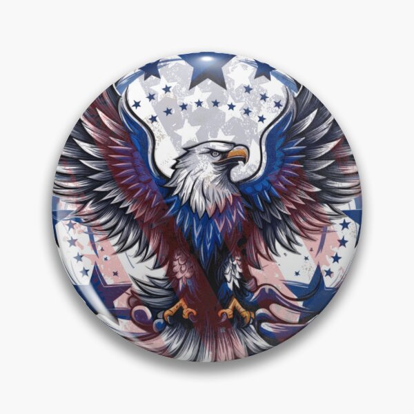 Item preview, Patriotic Splatter Eagle designed and sold by RedTamah.