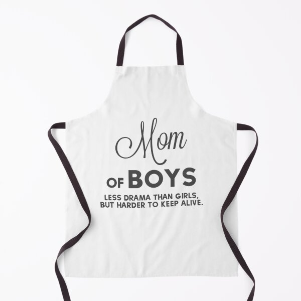 Item preview, Mom Of Boys Less Drama Than Girls Best Mom Ever Mother Of Sons designed and sold by farhanhafeez.