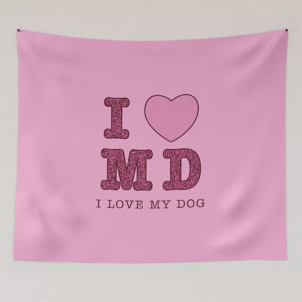 Item preview, I love my dog designed and sold by MendyK.
