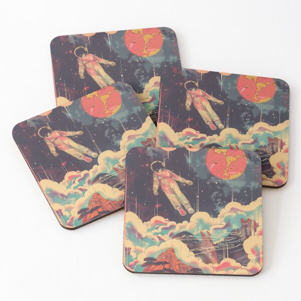 Item preview, Retro Dreamy Space Astronaut designed and sold by Nightdrive88.