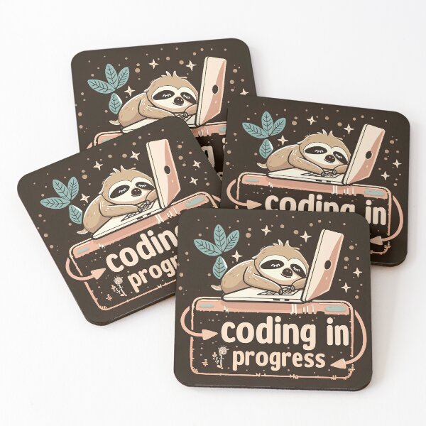 Item preview, Coding sloth 2 designed and sold by Nufauna.