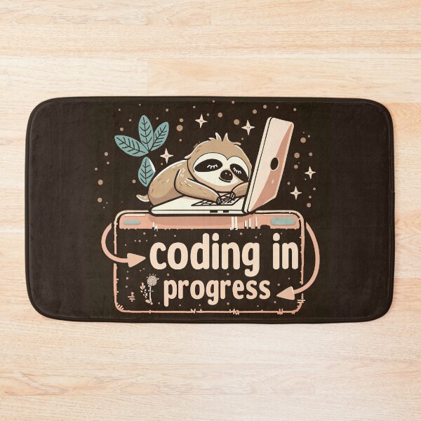 Item preview, Coding sloth 2 designed and sold by Nufauna.