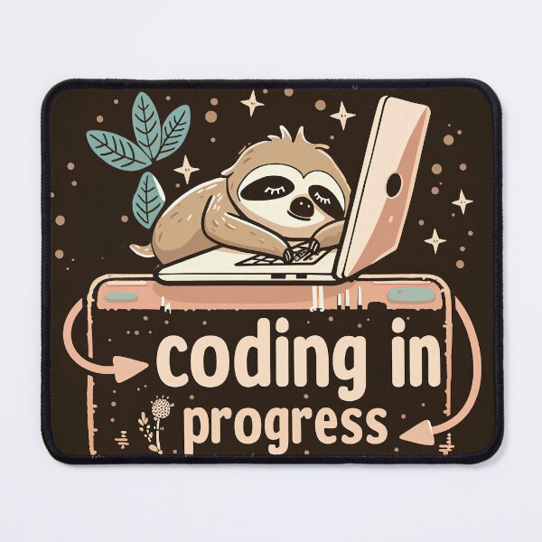 Item preview, Coding sloth 2 designed and sold by Nufauna.