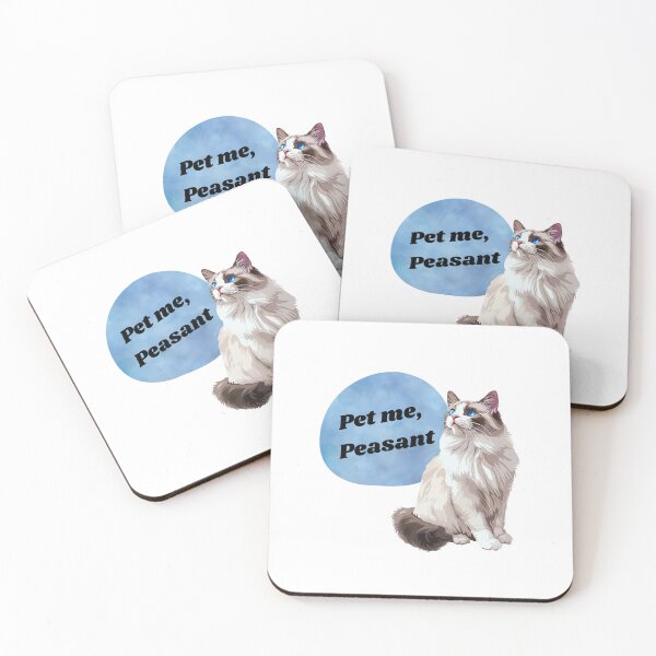 Item preview, "Pet Me, Peasant" - Snarky Regal Cat Design designed and sold by zwrohn.