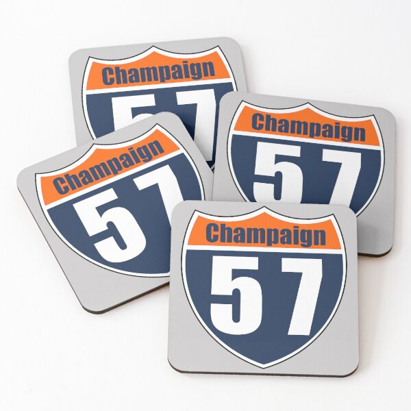 Item preview, Champaign Illinois Interstate 57 Sign designed and sold by Lartheviking.