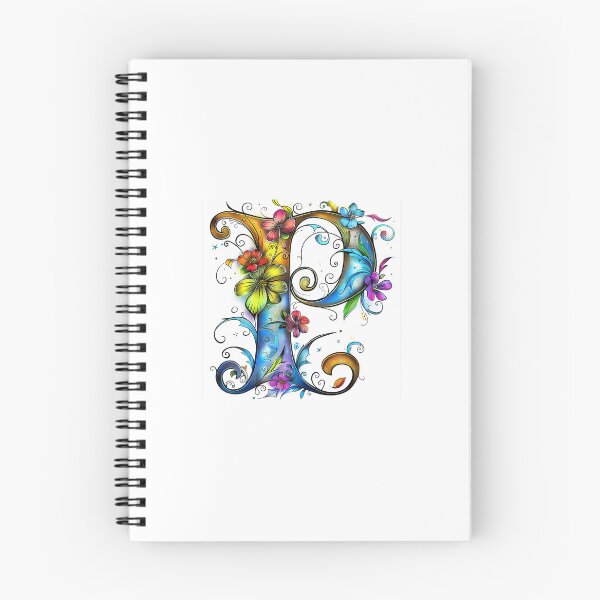 Item preview, Whimsical Monogram Letter P designed and sold by Boddicca.