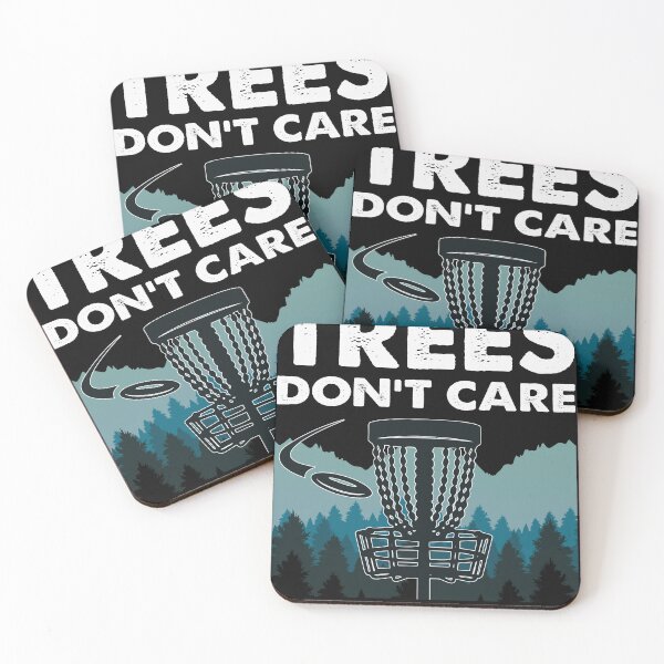 Item preview, Funny Disc Golf - Trees Don't Care About Your Feelings designed and sold by farhanhafeez.