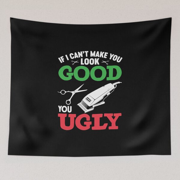 Item preview, Barber - Funny Barber Hairdresser Hairstylist Joke Humor designed and sold by farhanhafeez.