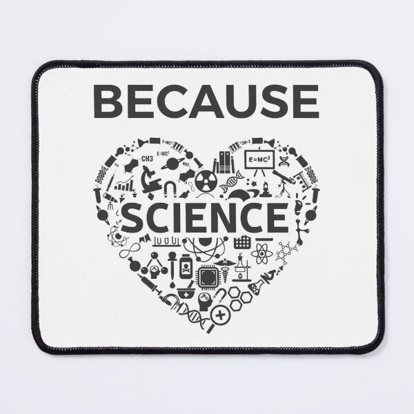 Item preview, Because Love Science - Science Chemistry Biology Quantum Math designed and sold by farhanhafeez.