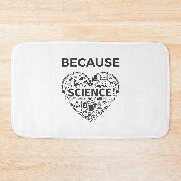 Item preview, Because Love Science - Science Chemistry Biology Quantum Math designed and sold by farhanhafeez.