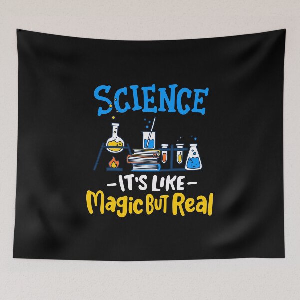 Artikelvorschau, Science Like Magic But Real Science Boy Science Girl entworfen und verkauft von farhanhafeez.