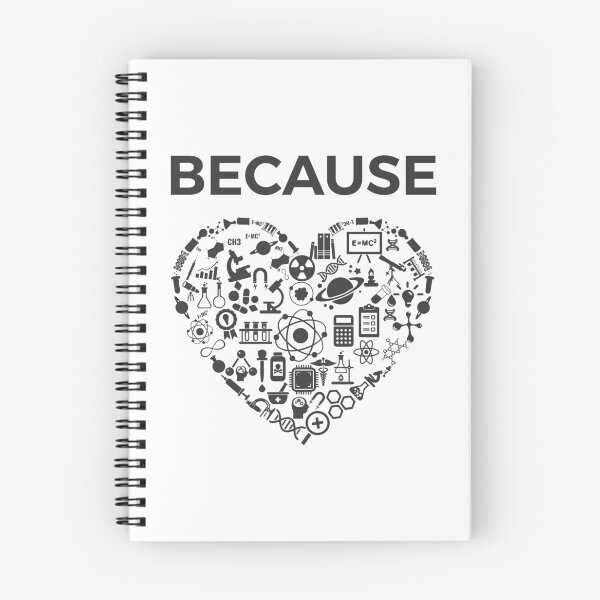 Item preview, Because Love Science - Science Chemistry Biology Quantum Math designed and sold by farhanhafeez.
