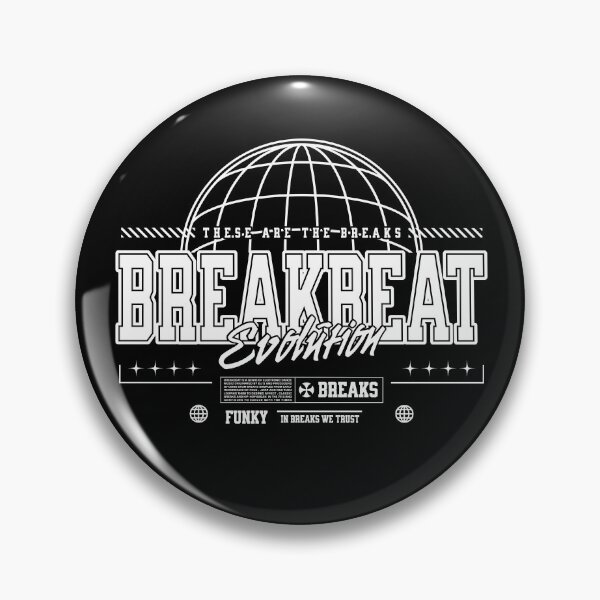 Item preview, BREAKBEAT  - Y2K Evolution Globe (white)  designed and sold by Discothreadz.
