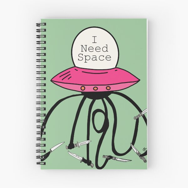 Item preview, Self Care Space Ship Alien  designed and sold by chaycreates.