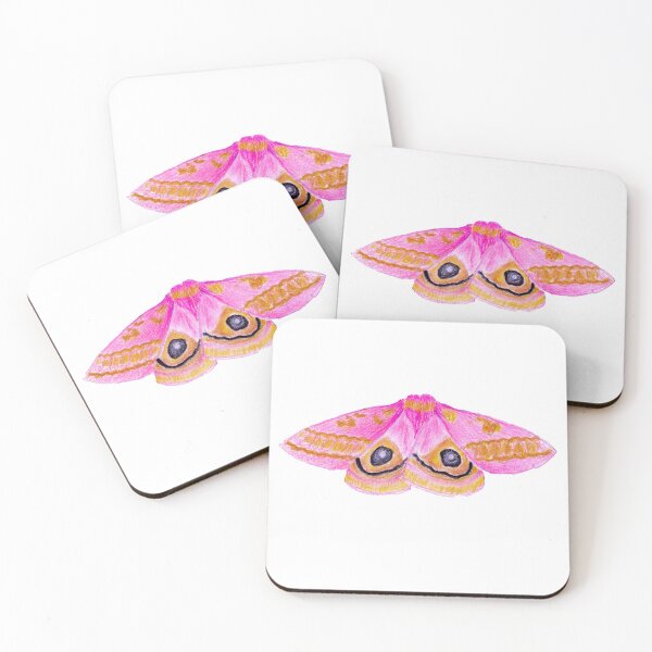 Item preview, Polilla rosa ojo de venado designed and sold by Leopardus-idi.