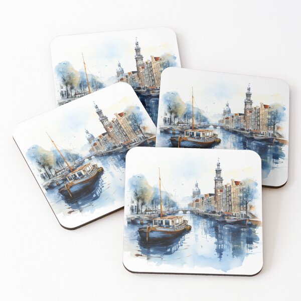 Item preview, Amsterdam Ink Painting designed and sold by Shutter-Dragon.