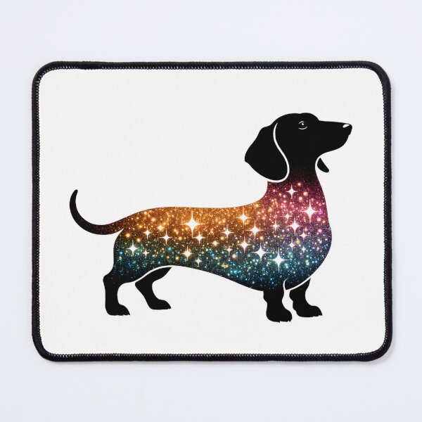 Item preview, Dachshund Glitter Silhouette designed and sold by TheAnimalZ00.