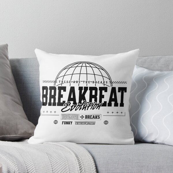 Artikelvorschau, BREAKBEAT - Evolution Y2K Globus (schwarz) entworfen und verkauft von Discothreadz.