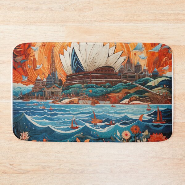 Item preview, Sydney Folk Painting designed and sold by Shutter-Dragon.
