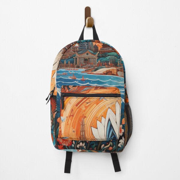 Item preview, Sydney Folk Painting designed and sold by Shutter-Dragon.