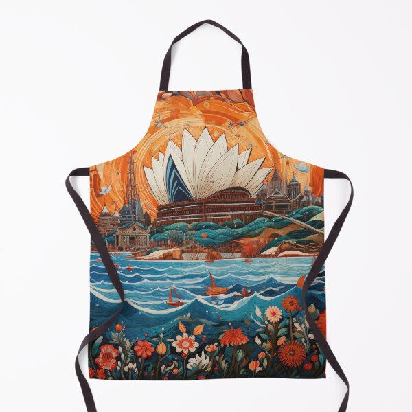 Item preview, Sydney Folk Painting designed and sold by Shutter-Dragon.