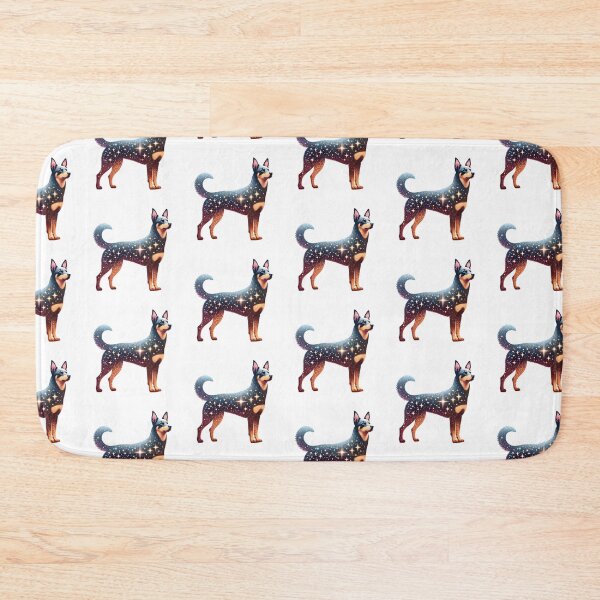 Item preview, Australian Kelpie Glitter Silhouette designed and sold by TheAnimalZ00.
