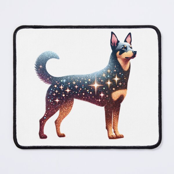 Item preview, Australian Kelpie Glitter Silhouette designed and sold by TheAnimalZ00.