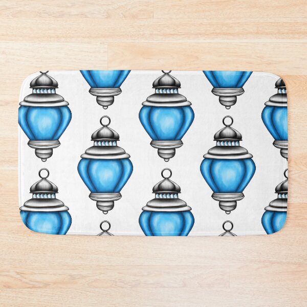 Item preview, Lantern in Blue designed and sold by lezell.