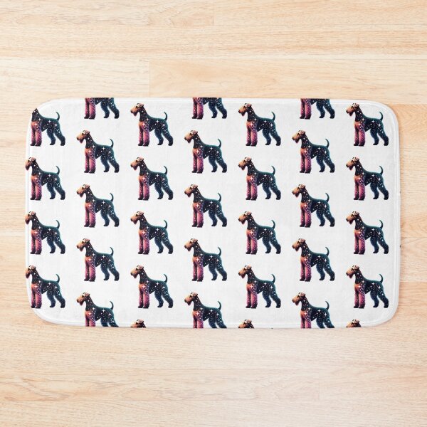 Item preview, Airedale Terrier Glitter Silhouette designed and sold by TheAnimalZ00.