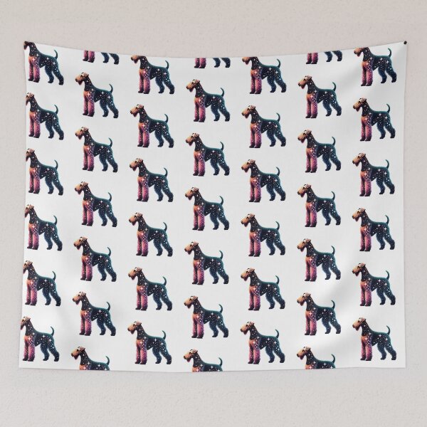 Item preview, Airedale Terrier Glitter Silhouette designed and sold by TheAnimalZ00.