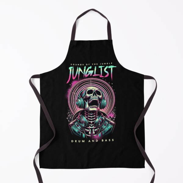 Item preview, JUNGLIST - Skeletal Junglist (yellow) designed and sold by Discothreadz.