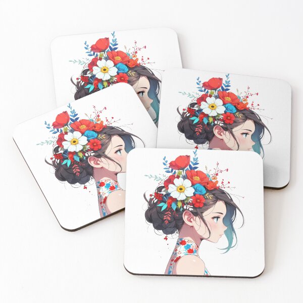 Item preview, Flower Head Girl designed and sold by NEKKI Originals.