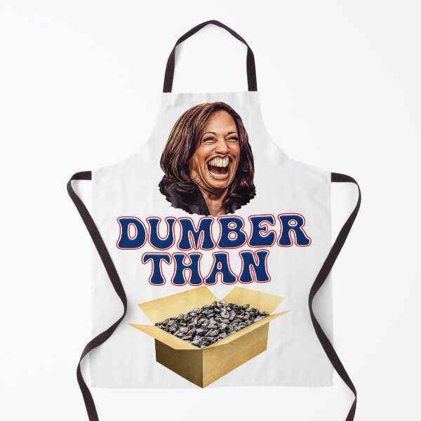 Item preview, Funny Cartoon Kamala Harris Dumber Than A Box Of Rocks designed and sold by carolina1.