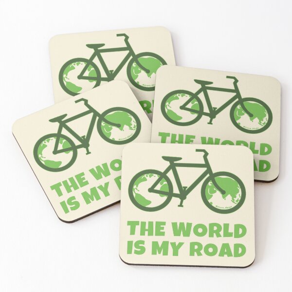 Item preview, Bike Quotes - The world is my road designed and sold by Frank J. Art.