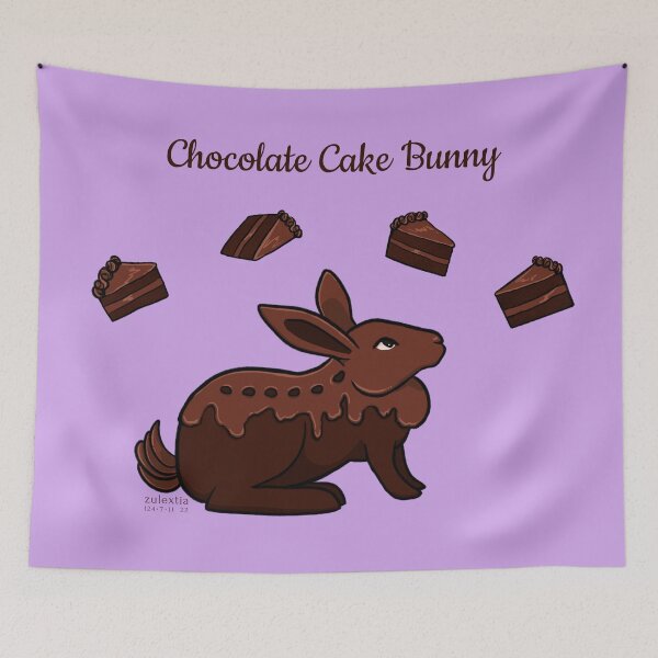 Item preview, Chocolate Cake Bunny designed and sold by zulextiia.
